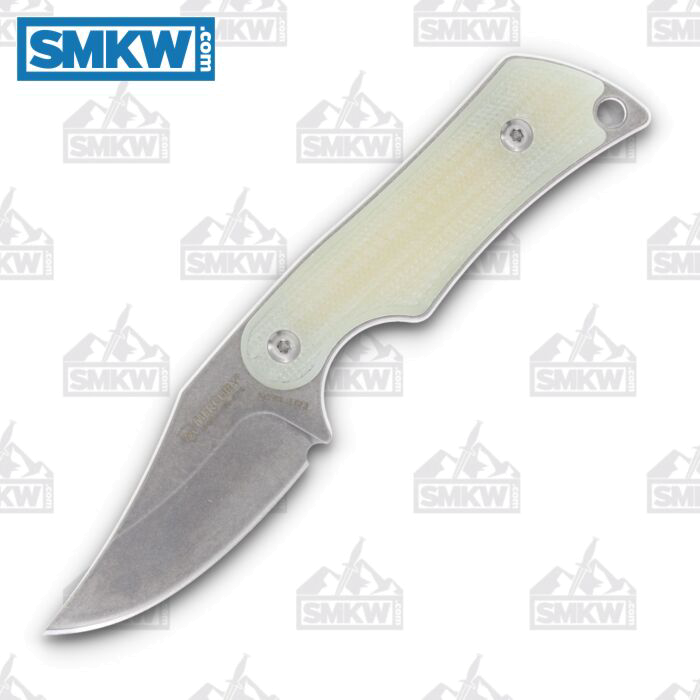 product image for Mercury Kali Fixed Blade Natural G-10 N690 Stonewash Clip Point