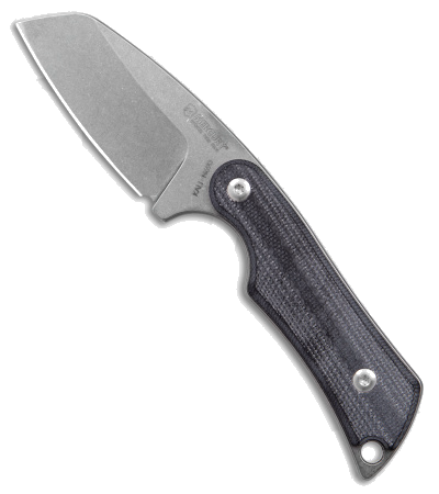 product image for Mercury Kali N690 Sheepsfoot Mini Fixed Blade Knife Black G-10