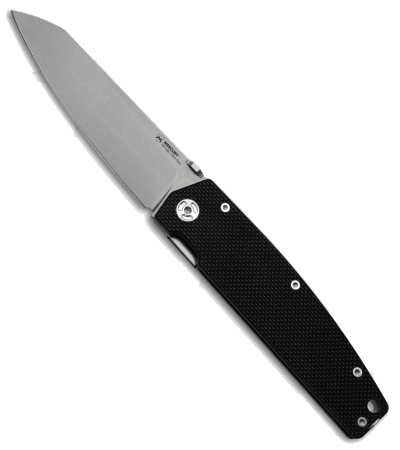 product image for Mercury Logan Black G-10 D2 Steel Liner Lock Knife
