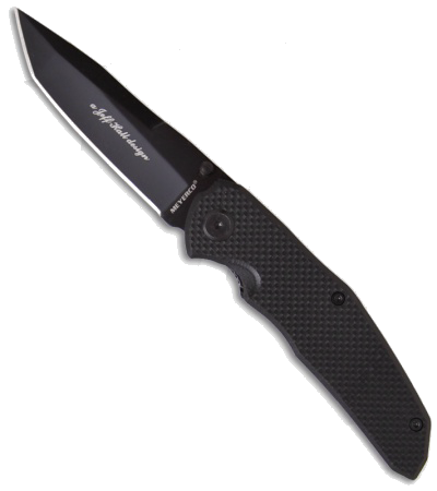 product image for Meyerco Yakuza Black Tactical Spring Assisted Knife