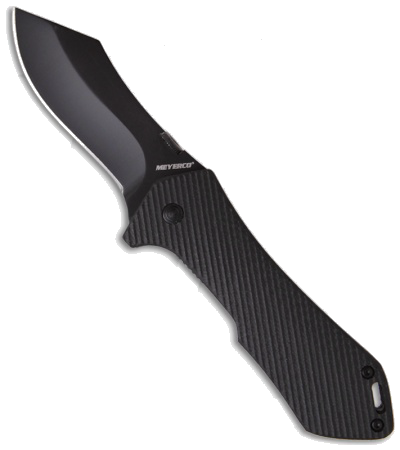 Meyerco Maxx-Q Mini Black G-10 Handle Spring Assisted Knife product image