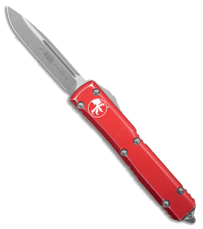 Microtech Ultratech Distressed Red OTF Automatic Knife product image