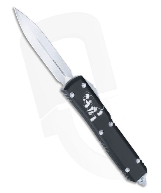 product image for Microtech Ultratech Black D/E OTF Knife 122-1 SB