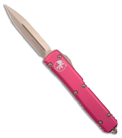 Microtech Ultratech OTF Automatic Knife Pink Model 123-4 product image