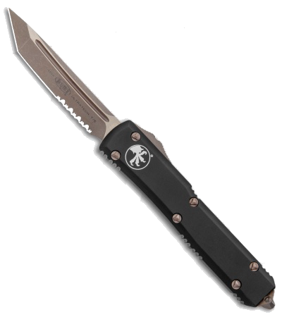 Microtech Ultratech Tanto OTF Automatic Knife Black Bronze Apoc Serr product image