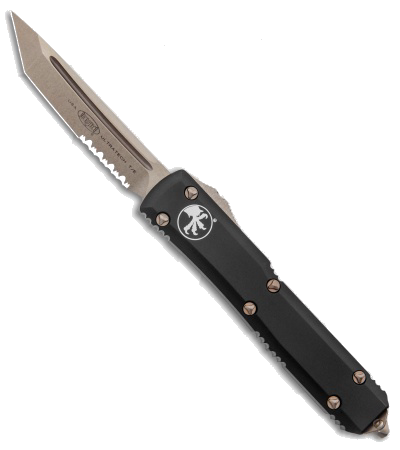 Microtech Ultratech Black Tanto OTF Automatic Knife