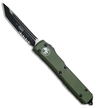 Microtech Ultratech Tanto OD Green D/A OTF Automatic Knife