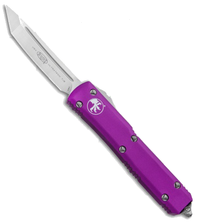 Microtech Ultratech Tanto OTF Automatic Knife Purple 123-4 VI