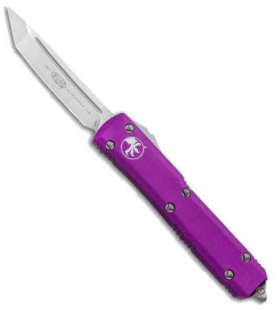 Microtech Ultratech Tanto OTF Automatic Knife Purple 123-4 VI product image