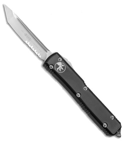 Microtech Black Ultratech Tanto Edge OTF Automatic Knife 123-5 product image