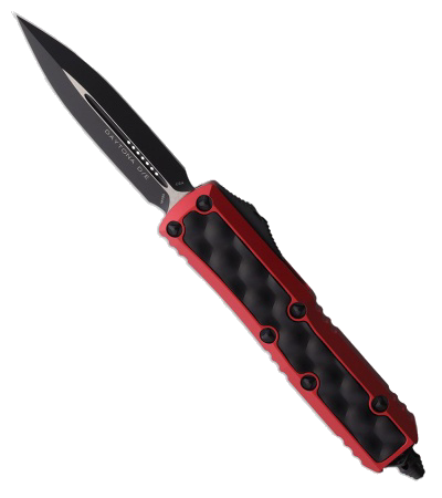 Microtech Daytona Red Black Automatic Knife