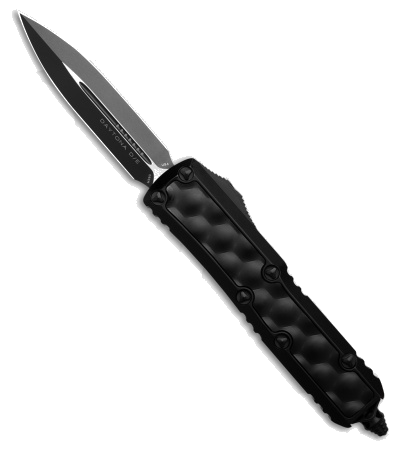 Microtech Daytona D E OTF Automatic Knife Black Al Black Bubble Inlay 3 Black product image