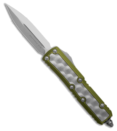 Microtech Daytona D E OTF Knife OD Green Inlay 3 Stonewash product image