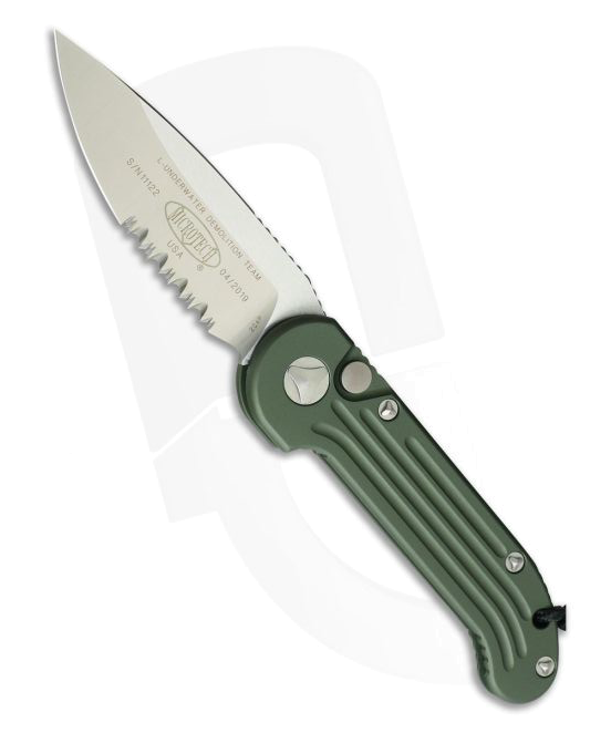 Microtech LUDT OD Green Automatic Knife 135-5OD