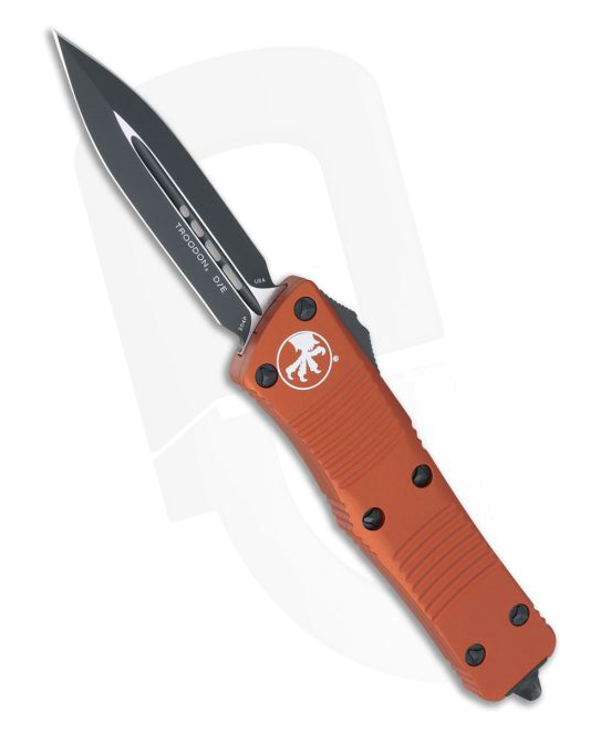 Microtech Troodon 138-1 OR Orange OTF Automatic Knife product image