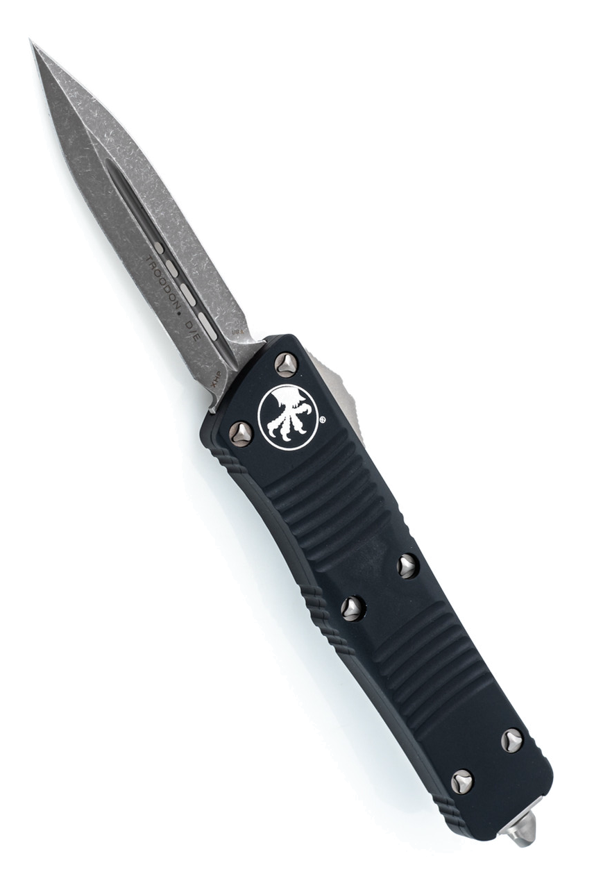 Microtech Troodon 138-10 AP Black Handle product image