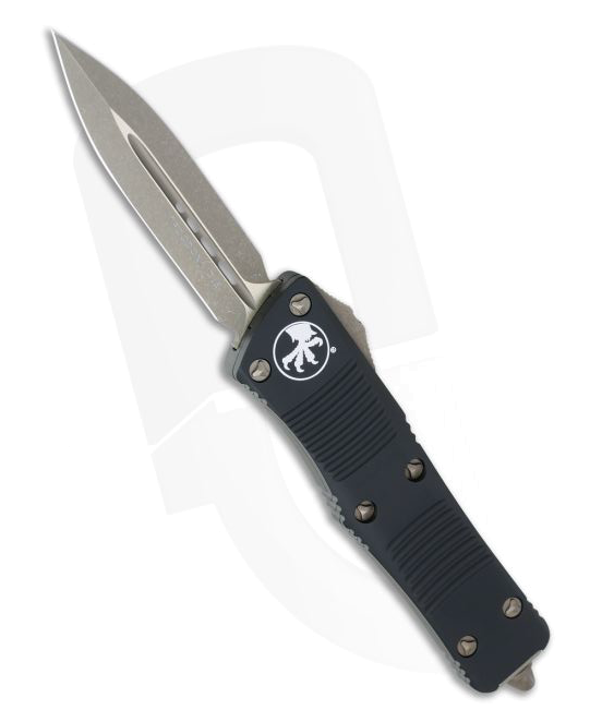 Microtech Troodon Black Standard OTF Automatic Knife 138-13AP