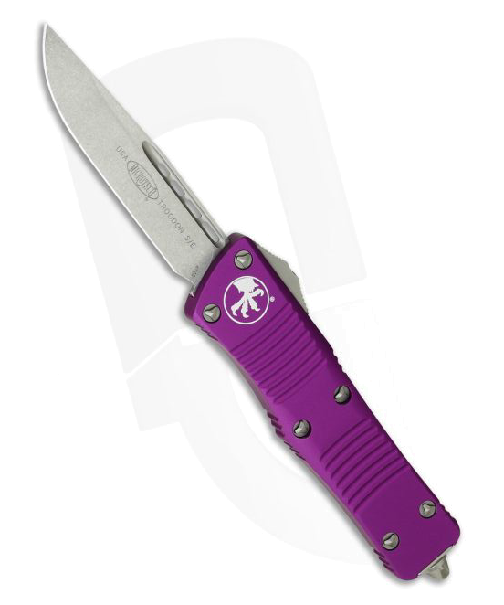 Microtech Troodon 139-10 VI Violet OTF Automatic Knife