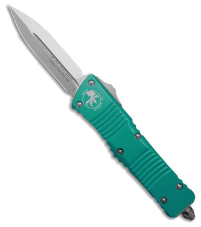 Microtech Combat Troodon OTF Automatic Knife Turquoise Stonewash