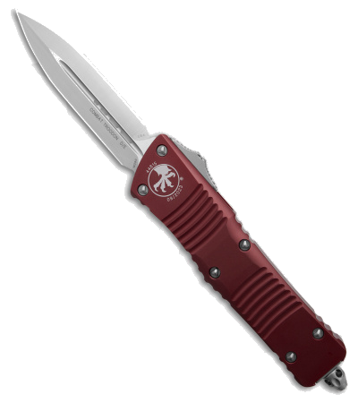 Microtech Combat Troodon Merlot Red Automatic Knife product image