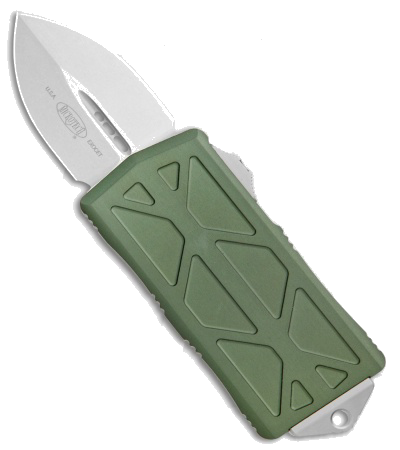 Microtech Exocet OD Green CA Legal OTF Automatic Knife