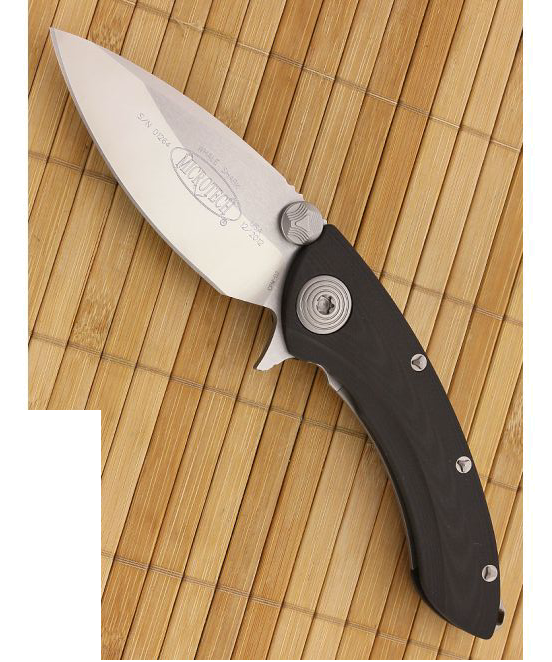 Microtech Whaleshark G 10 Flipper Satin Plain product image