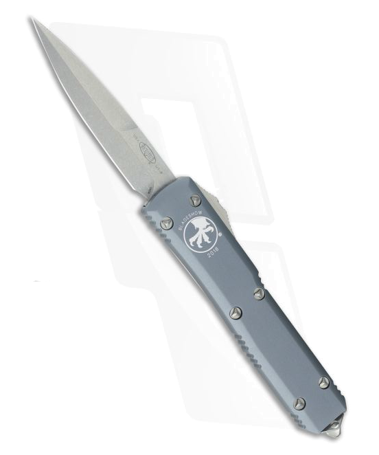 Microtech Ultratech Stonewashed M390 OTF Automatic Knife