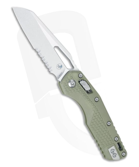 Microtech OD Green RAM LOK 210 T 11 PMOD Stonewash Part Serrated product image