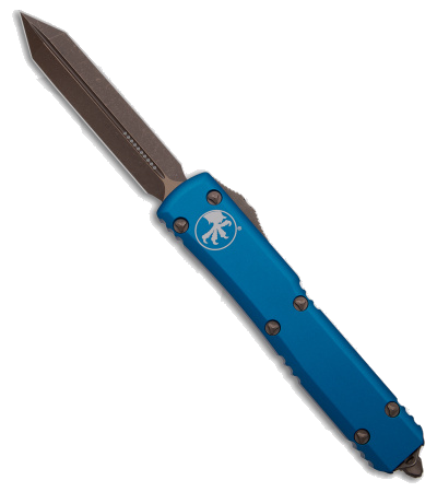Microtech Ultratech OTF Automatic Knife Blue Bronze Apocalyptic product image
