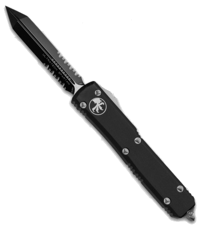 Microtech Ultratech Spartan Black OTF Automatic Knife 223-1CCS product image