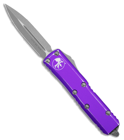 Microtech UTX-85 Distressed Purple OTF Automatic Knife