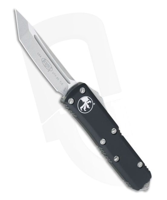 Microtech UTX 85 Black 233-10 OTF Automatic Knife