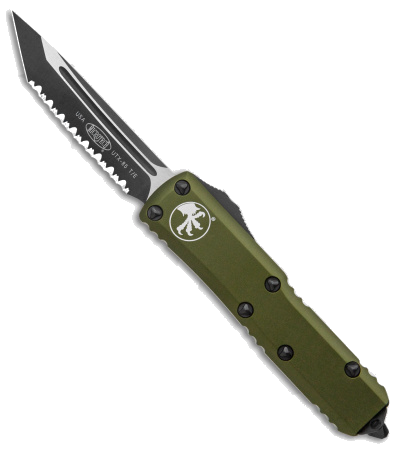 Microtech UTX-85 OD Green OTF Automatic Knife 233-3OD