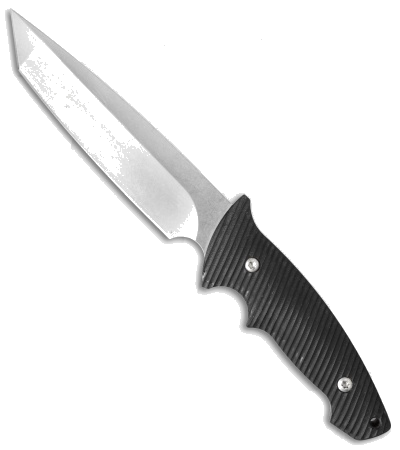 Mil-Tac CS1 Black G-10 Handle Tanto Fixed Blade Knife S30V product image