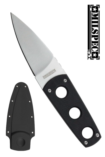 product image for Milspec Black Combat Boot Knife