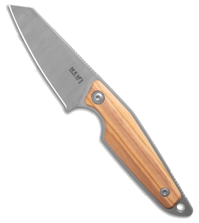 MKM Makro 2 Olive Wood Fixed Blade Knife M390 Satin product image