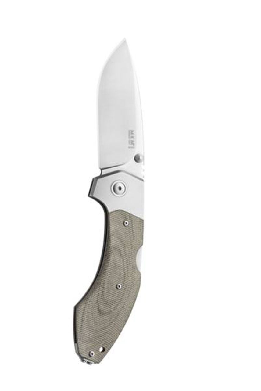 product image for MKM Hero Lockback Brown Micarta Titanium Bolsters M390 Steel Blade Folding Knife