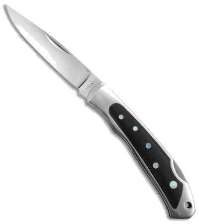 product image for Moki Black Micarta Serapis VG-10 Lockback Knife