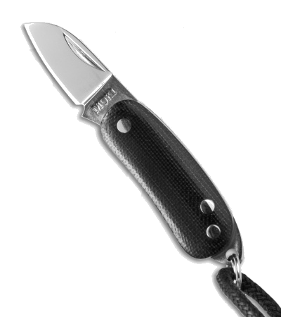 product image for Moki Black Micarta Neck Knife AUS-8