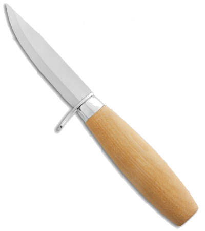 product image for Mora WoodCarving Jr. 73/164 Fixed Blade Knife with Birchwood Handle