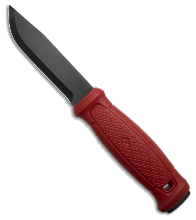 product image for Morakniv Garberg Fixed Blade Knife Black 14274 Dala Red Polymer