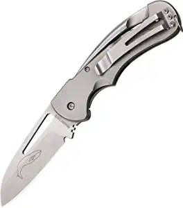product image for Myerchin Generation 2 Titanium Black Captain Sheepsfoot Blade with Marlin Spike