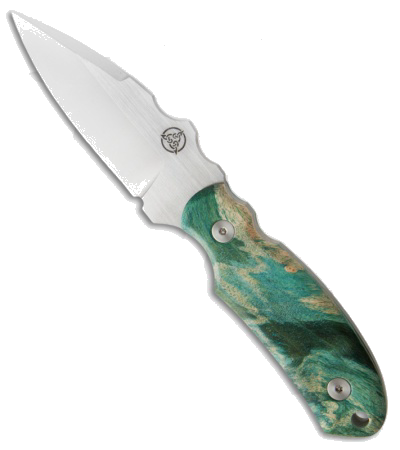 product image for Nemesis Arch Ally S30V Satin Fixed Blade Ziricote Wood Handle NK-6