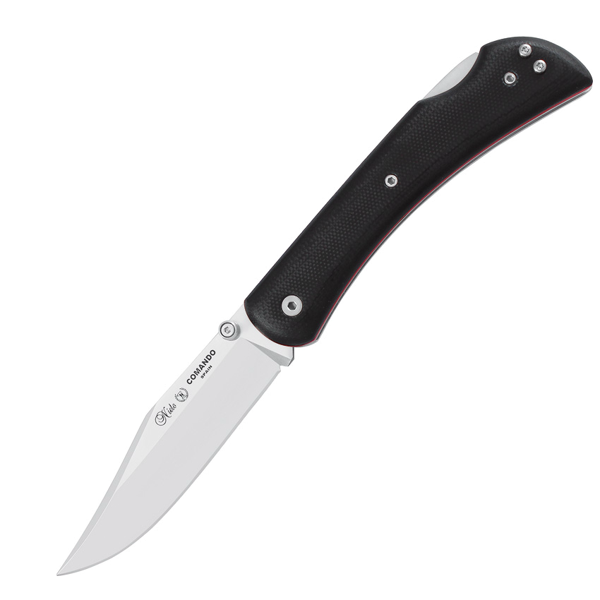 product image for Nieto Comand Lockback Black G10 Handle 3.5" Blade