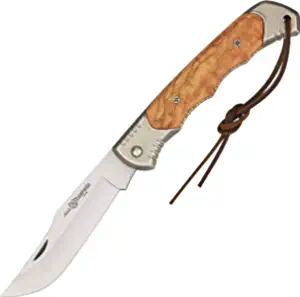 product image for Nieto Linea Campana Olive Wood Handle Knife