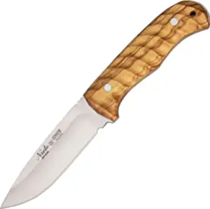 product image for Nieto Linea Coyote Olive Wood Handle AN-58 Knife