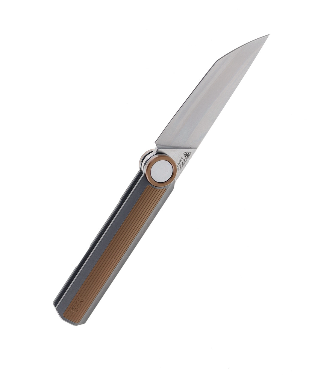 product image for NOC Knives MT20 Yellow Folding Knife