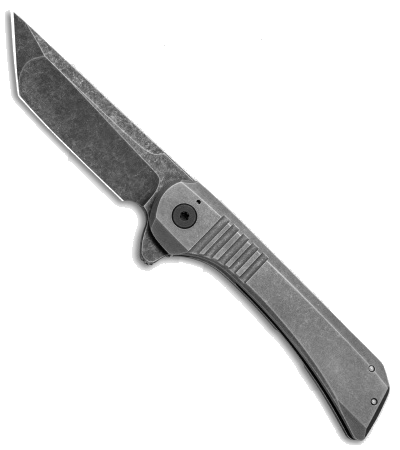 product image for Nova Blades GST Titanium Frame Lock Knife AEB-L Acid Stonewash Finish