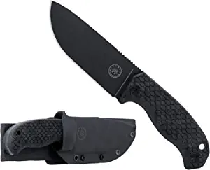 product image for Off Grid Knives - Tracker X - Fixed Blade Full Tang D2 Steel with Micarta Scales and Kydex Sheath for Bushcraft, Hunting, Survival, and Camping