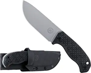 product image for Off Grid Knives - Tracker X - Fixed Blade Full Tang D2 Steel with Micarta Scales and Kydex Sheath for Bushcraft, Hunting, Survival, and Camping